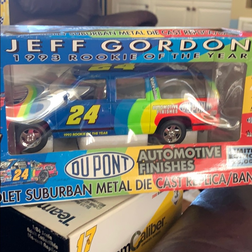 JEFF GORDON DUPONT ROOKIE OF THE YEAR 1993  BANK